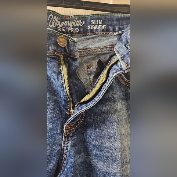 Wrangler Retro Western Contemporary Denim Men's 30X32 Boot Cut Jeans - Picture 3 of 5